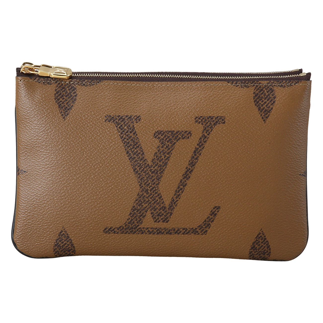 LOUIS VUITTON(USED)루이비통 모노그램 더블 집 포쉐트